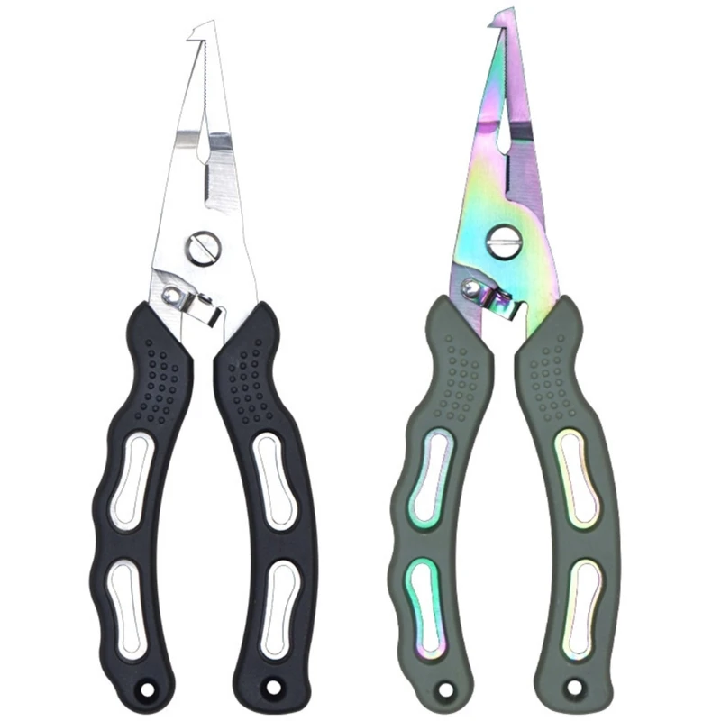 

Fish Grip Grabber Keeper Fishing Lip Fishes Plier Multifunctional Line Cutter