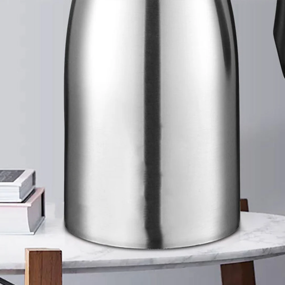 

2L Stainless Steel Vacuum Insulated Coffee Pot Leakproof Thermal Bottle For Home Office Travel Stylish Hot Water Jug Bpa Free