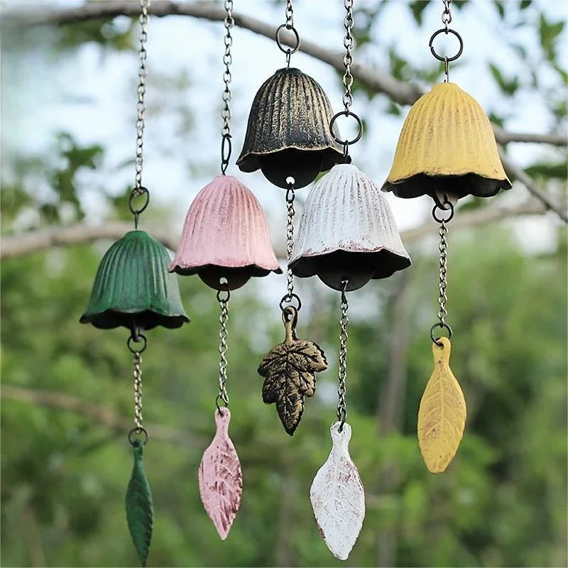 Japanese Wind Chime Traditional Wind Bell Hanging Decor Garden Hanging Decor Wind Chimes Outdoor Bell Doorbell for Home Entrance