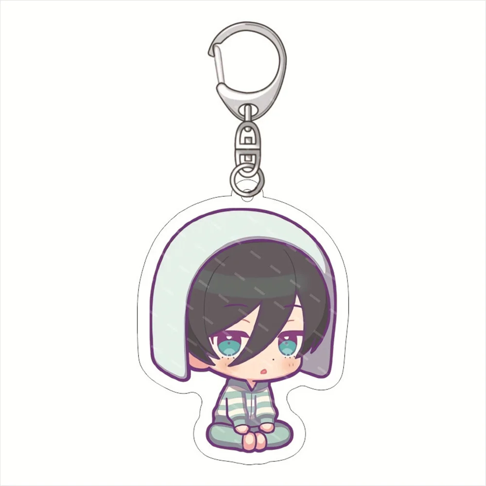 New Anime BLUE LOCK Figure Acrylic Keychains Chigiri Hyoma Bachira Meguru Character Clerk Series Key Chains Fans Christmas Gifts