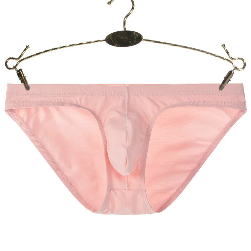 

men's pure cotton breathable sweat-absorbing thin sports trendy men's youth briefs low waist men's medium and low waist 505