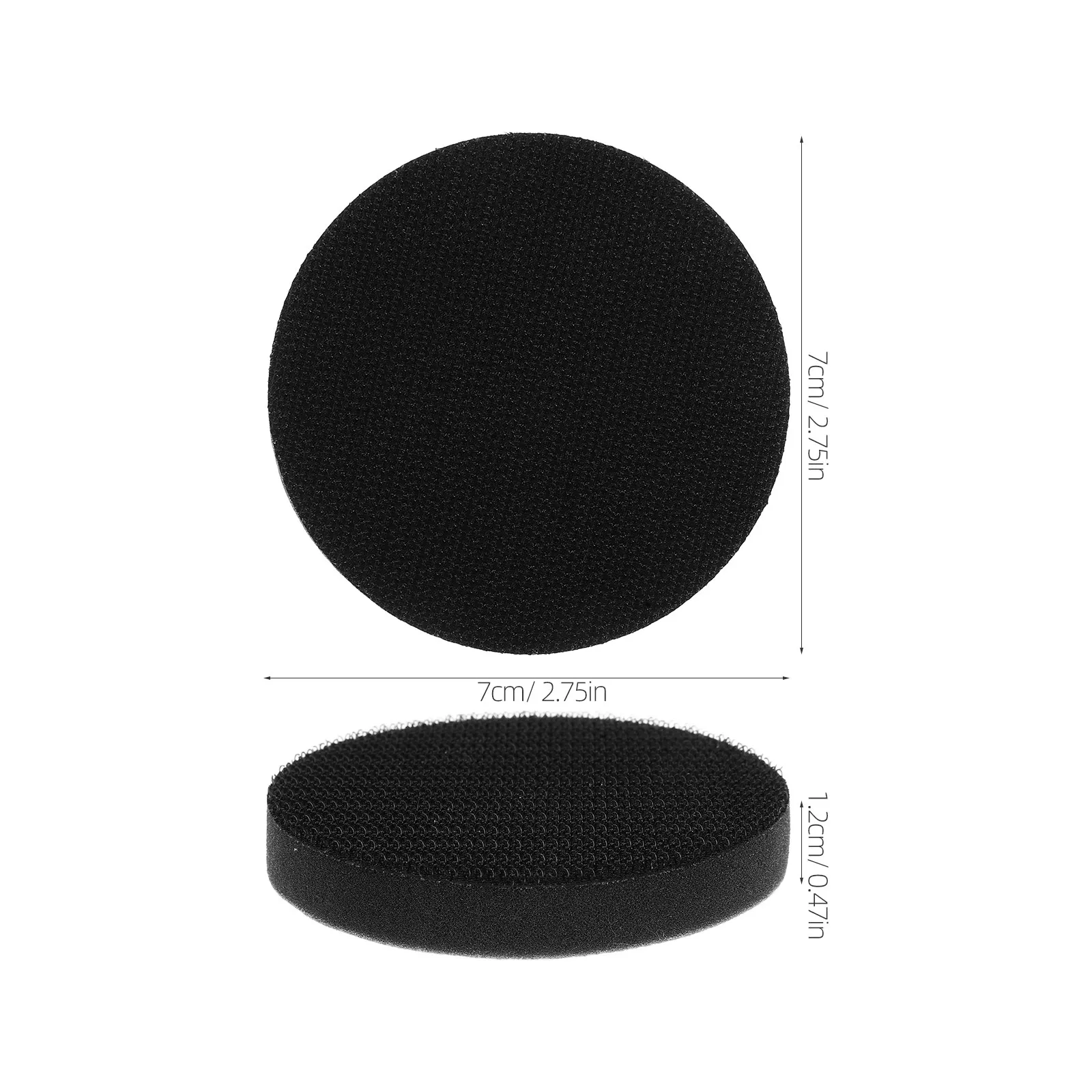 5Pcs Sponge Buffer Pads Soft Durable Cushioned Surface for Pneumatic Dry Grinder Sandpaper Polishing Discs Auto Woodworking DIY view 2