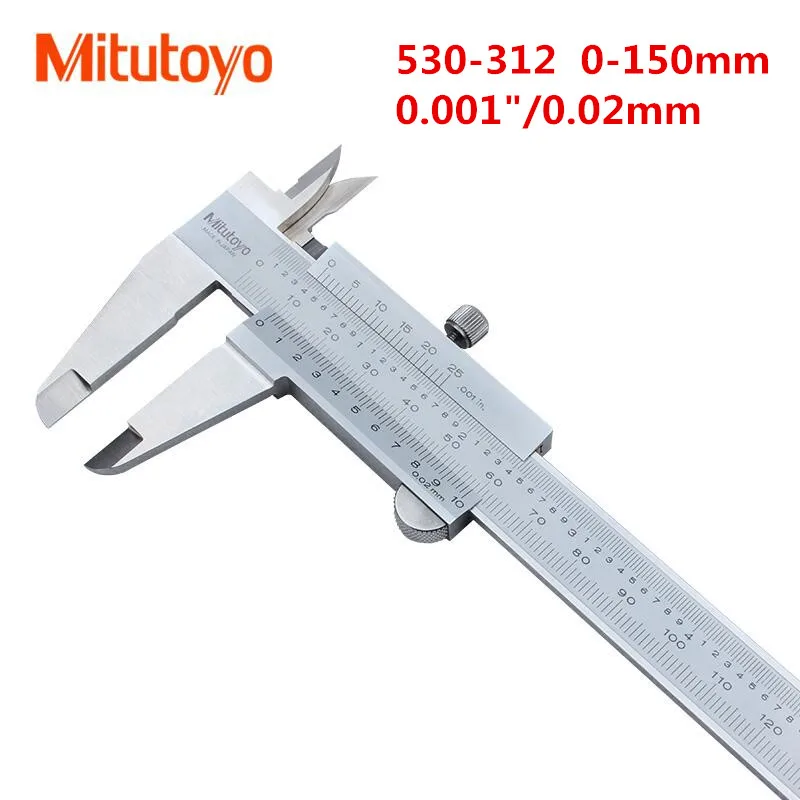 Mitutoyo Vernier Calipers Precision 0.02mm 6\