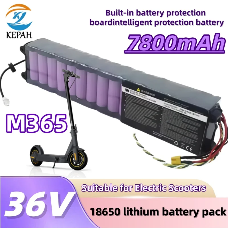 

36V 7800mAh High-Capacity Scooter Battery｜18650 Cells for M365Pro Long-Lasting Ride