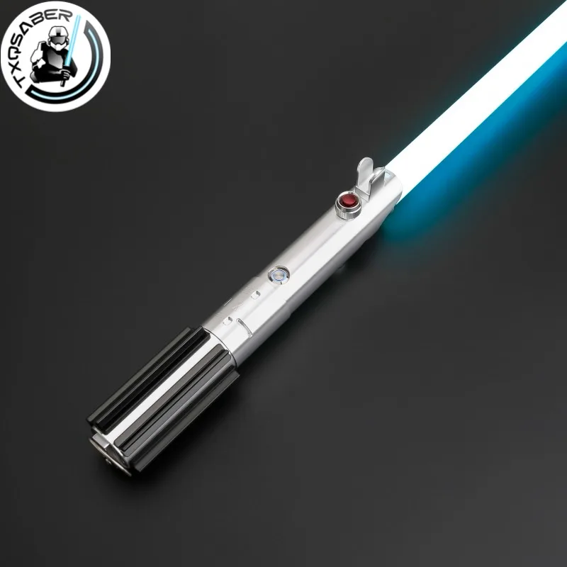

TXQSABER Graflex SE Heavy Dueling Lightsaber Metal Hilt Smooth Swing Gesture Ignition Bluetooth APP Control Jedi Laser Sword Toy