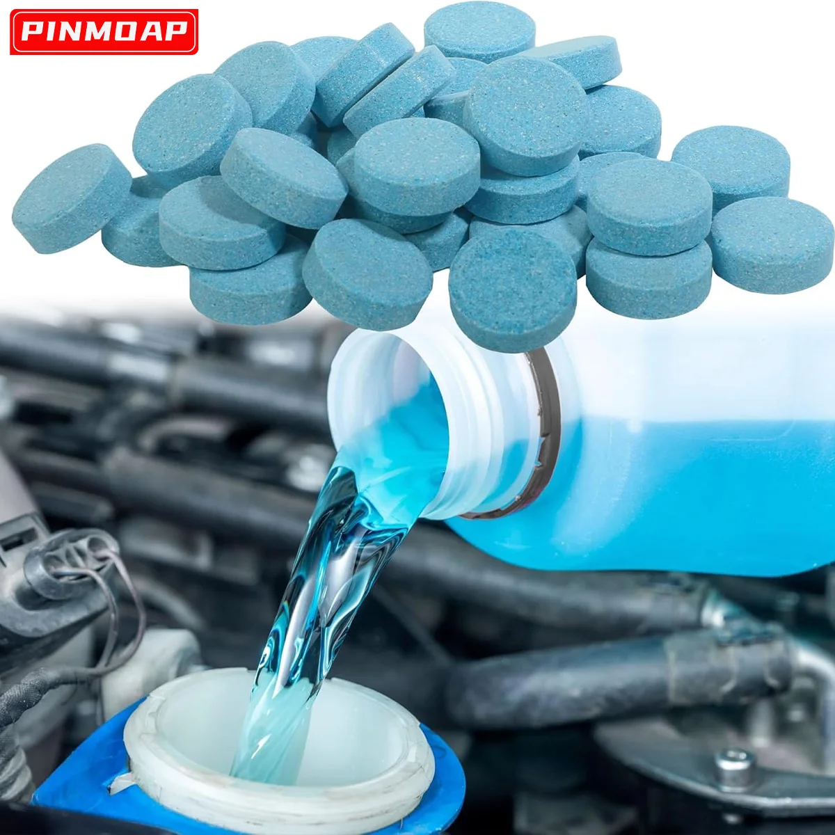 

Автомобильное шипучее стекло, твердый очиститель для воды, многофункциональные чистящие шипучие таблетки, чистящие таблетки без осадания