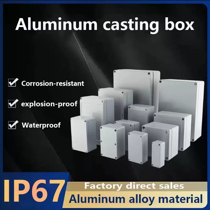 cast-aluminum-waterproof-and-dustproof-industrial-explosion-proof-box-metal-cable-terminal-box-wiring-box-sealed-box