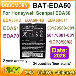 NEW BAT-EDA50 High Quality Battery For Honeywell EDA50 EDA50HC Scanpal EDA51 EDA70 EDA50-HB 50129589-001 3.8V 15.2Wh 4000mAh