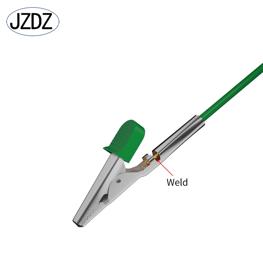 JZDZ 10 قطعة التمساح كليب التمساح محول الثقيلة العزل نونسليب 4 مللي متر الموز التوصيل التحقيق لتقوم بها بنفسك الكهربائية J.60045 #6