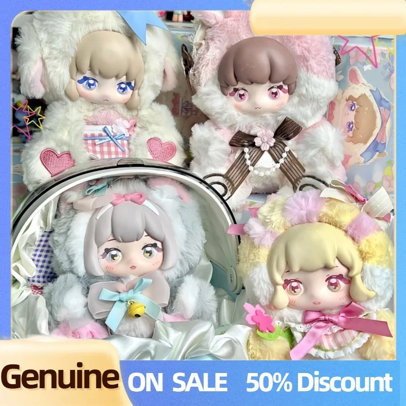 

Ninizee Garden Poetry Series Blind Box Action Figures Kawaii Cute Vinyl Collection Model Doll Desktop Ornament Toys Kids Gift