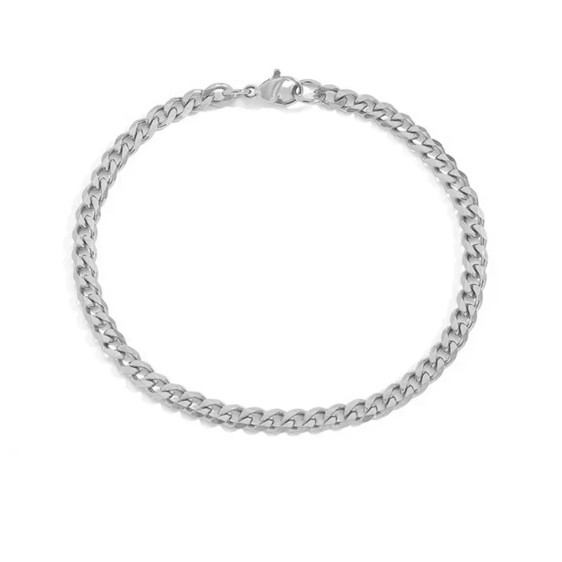 

NIGO Silver Thick Chain Bracelet Necklace #nigo84158