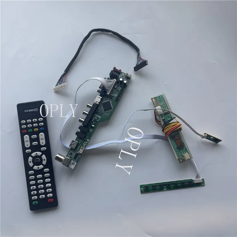 TV VGA USB RF Controller Board for N154I2-L01 N154I2-L02 N154I2-L04 N154I2-L05 N154I2-L03 1280X800  Signal 1 lamps driver kit
