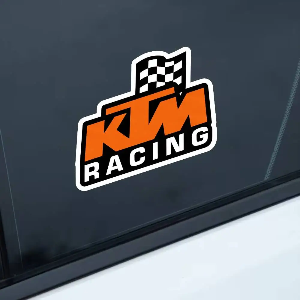 

For Ktm Waterproof Stickers For Decorating Car Windows Motorcycles And Computers.