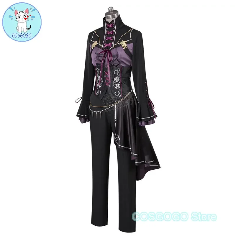 COSGOGO Game Ensemble Stars2 Distorted Heart Ayase Mayoi Cosplay Costume Halloween Outfits Women Men New Suit Uniform