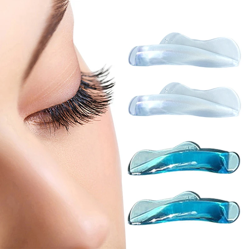 5 pares de cola livre silicone cílios elevador almofada extensão perm almofadas lash modelador haste cílios maquiagem ferramentas beleza