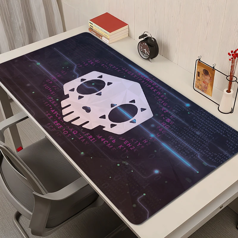 

Mouse Pad PC Gaming Accessories Keyboard Pad Overwatch Sombra Logo HD Print Game Mousepad Laptop Anime Gamer Desktop Mouse Mat