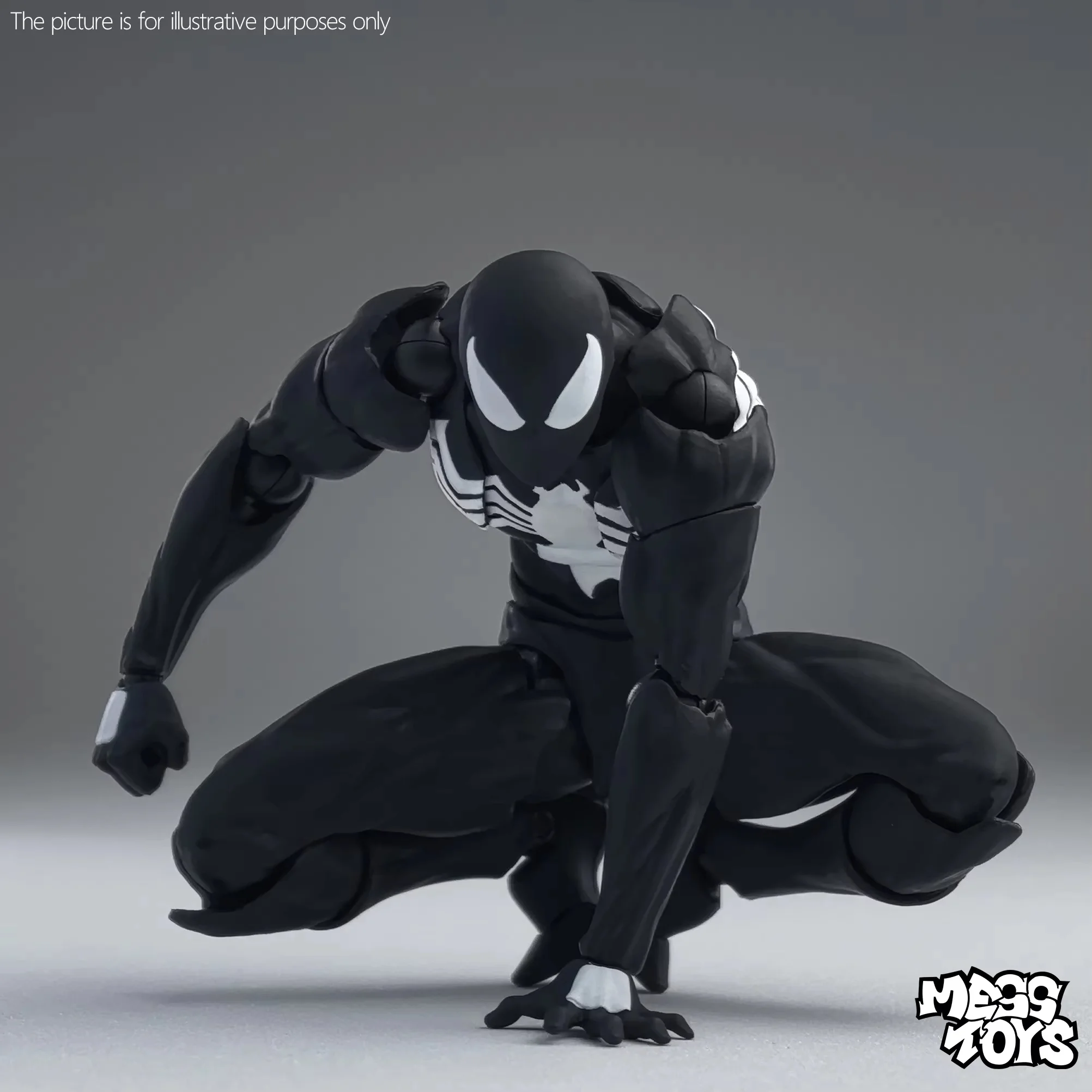 

Hot MESS TOYS The Ultimate Spider Man Peter Parker Spiderman Neighbor Anime Action Figure Garage Kit Models Boy's Birthday Gifts