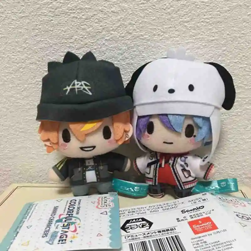 جديد Pjsk ألعاب من نسيج مخملي المفاتيح مشروع Sekai Shinonome Akito محشوة أفخم دمية Aoyagi Toya قلادة حقيبة الظهر ديكور الفتاة هدية