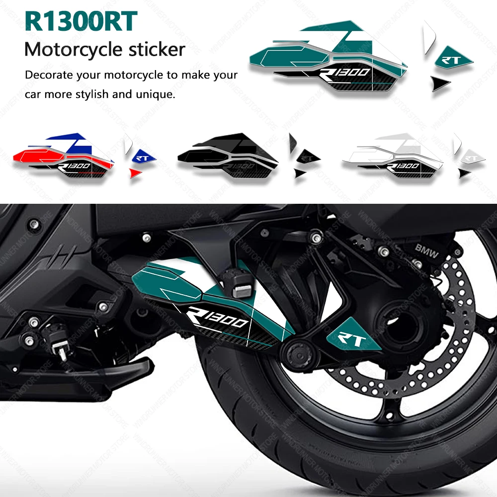 

For R1300RT R 1300RT 3D Epoxy Resin Protective Sticker Motorcycle Rocker Arm Stickers Protection Waterproof Protective Sticker