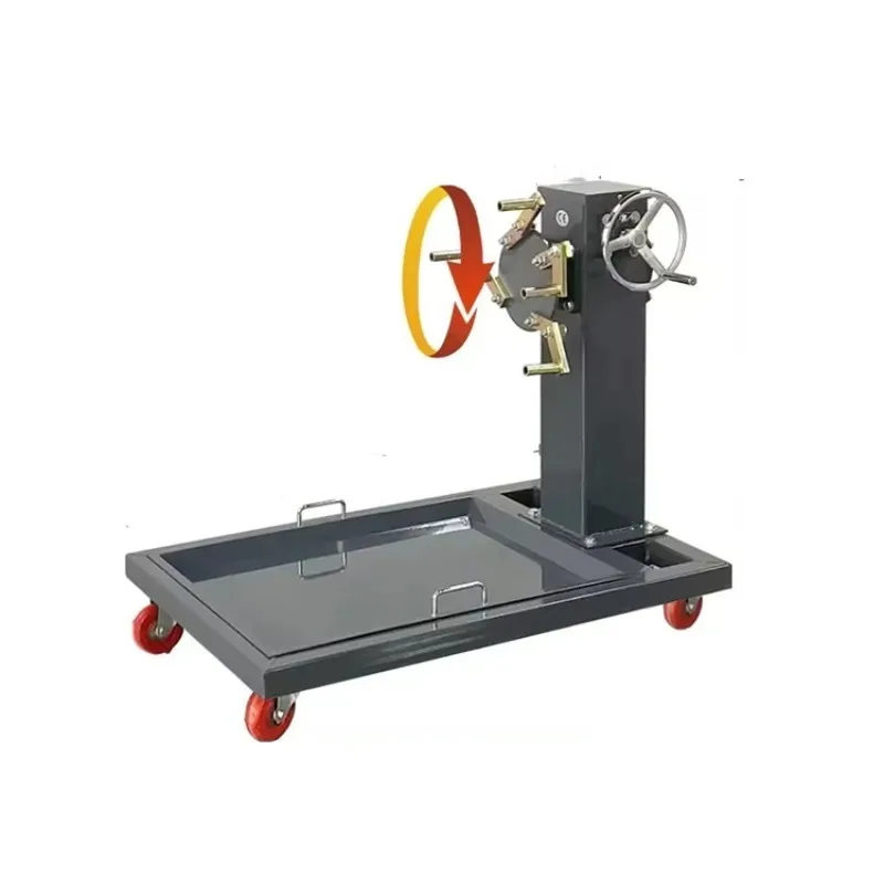 Workshop Auto Tools  500KG Capacity Truck Car Rotating Engine Repair Stand Engine Flip Frame Gearbox Overhaul Fixed Support