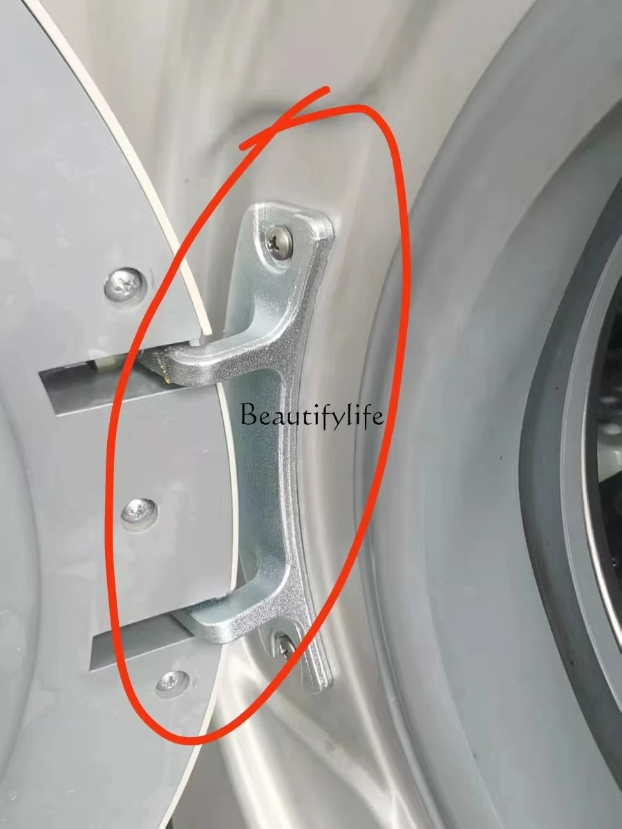 Roller washing machine door hinge lotus leaf handle bracket accessories