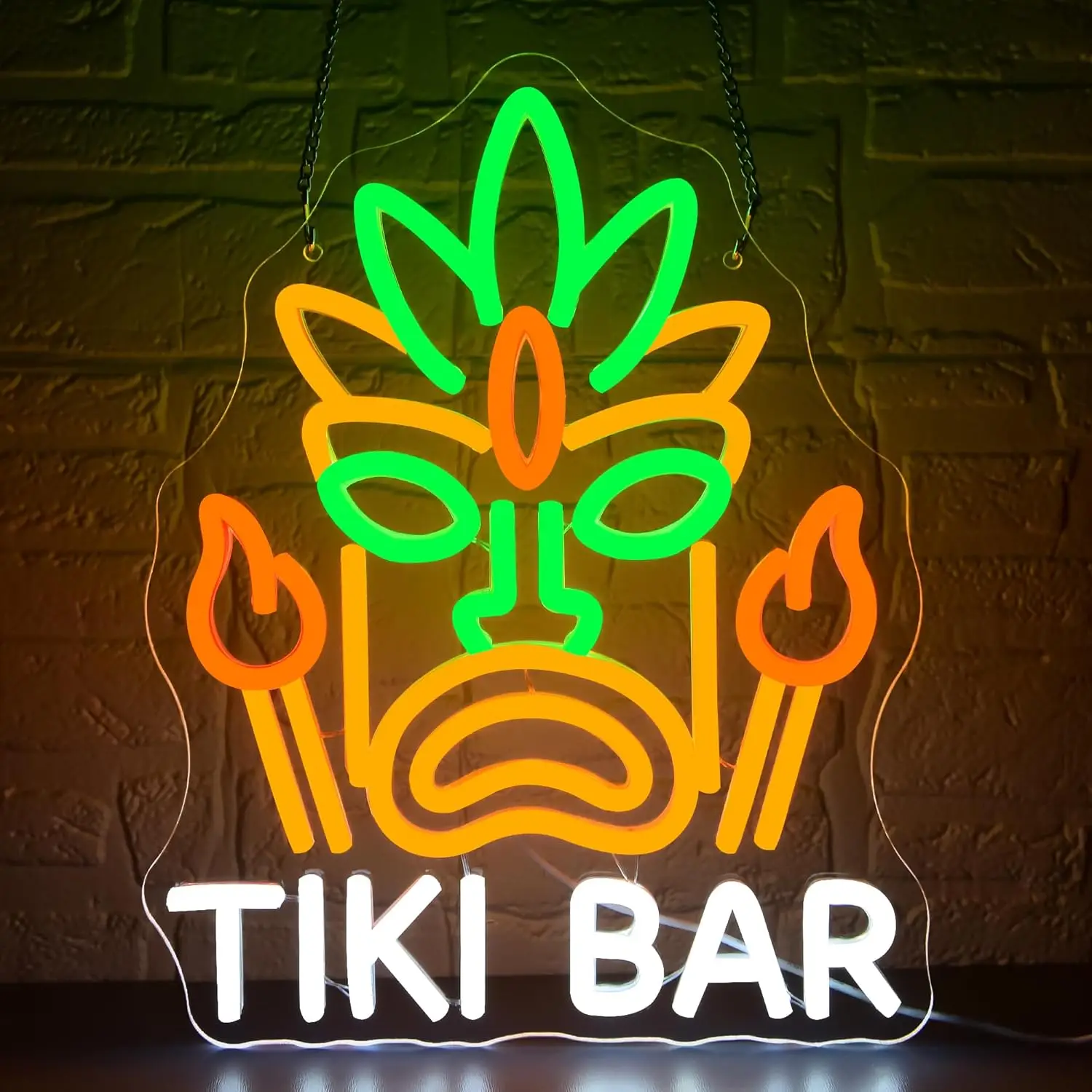 ティキバー-ネオンサイン-壁飾り-調光可能-ビール-ネオンライト-男性用部屋-ホームバー-ビール店-ガレージ-寝室-クリスマスギフト-アート