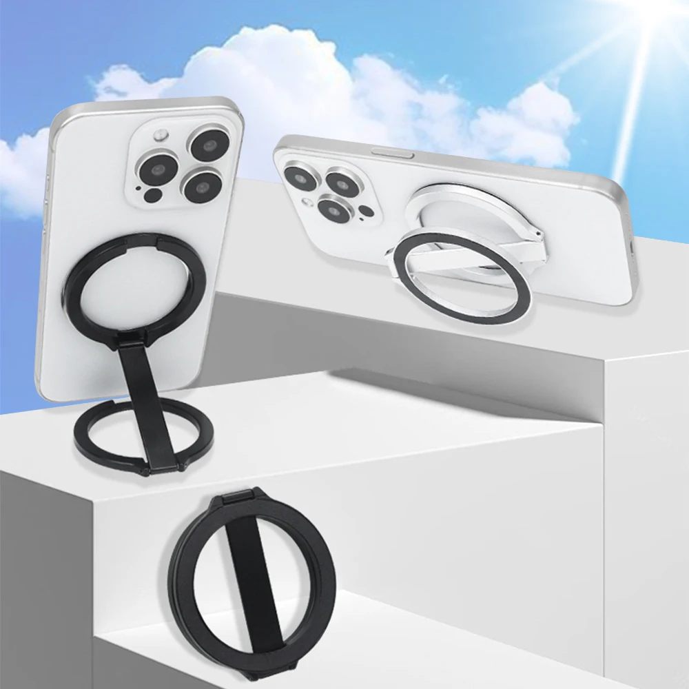 

Подставка для планшета, магнитная 3-секционная двухсторонняя магнитная присоска, кольцо для телефона, телефона, Popsocket Magsafe, двойной держатель для Ipad