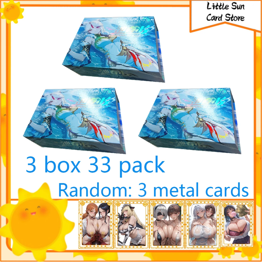 

Meika Club A Pool of Spring Water Yisijiudan Goddess Story Cards Аниме Rem Kafka Сексуальная Девушка Купальник Бикини Карты Подарок