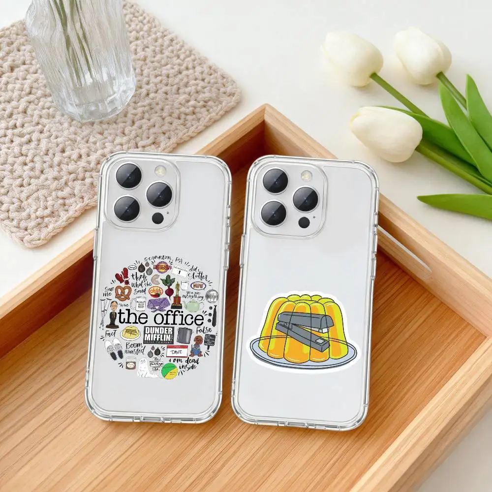 

The O-Offices-S Hot Tv Show Phone Case For iPhone17p 16 15 14 13 12 11 Mini Pro Max Plus Transparent Cover