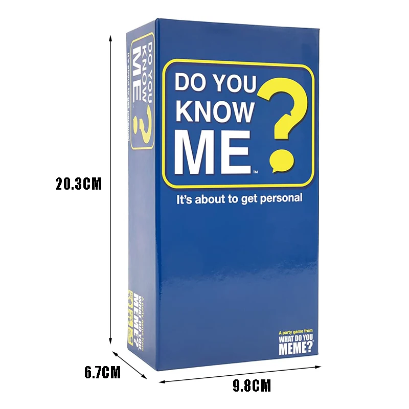 Do You Know Me? - The Ultimate Game for Family and Friends' Gatherings