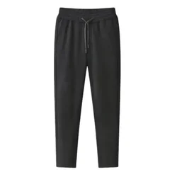 Men's Corduroy Casual Pants, Loose Straight Sweat Pants, Velvet Thickened Long Pants, Middle-Aged Dad, Plus Size