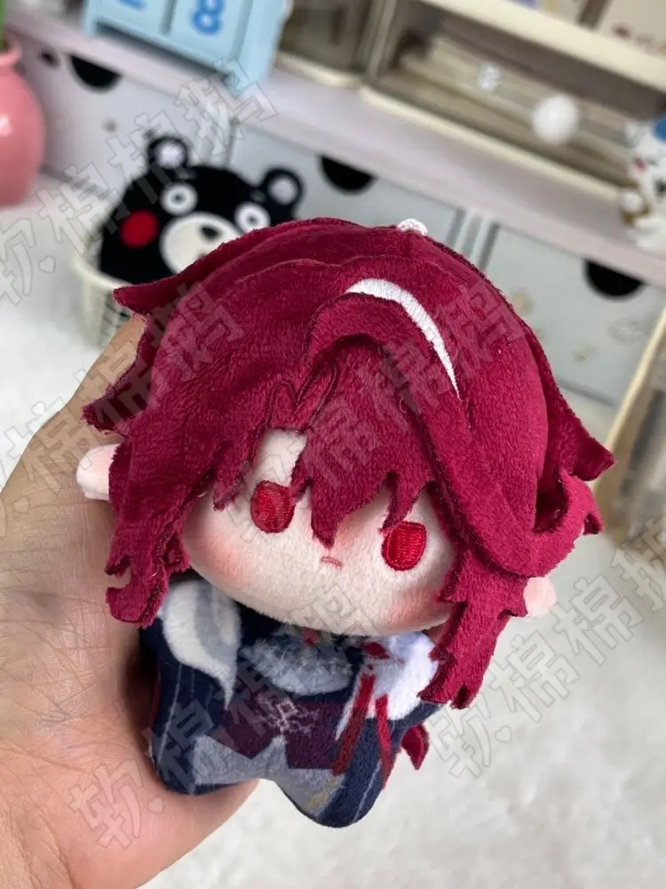 Genshin Impact  Alyosha Mitya Noy  10CM  Cute Plush Anime Doll Small Pendant Backpack Decoration Birthday Gifts