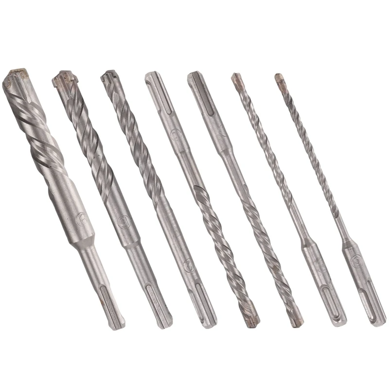 a23t-7-pcs-sds-plus-hammer-drill-bit-set-4-flute-for-concrete-brick-block-stone-masonry-granite