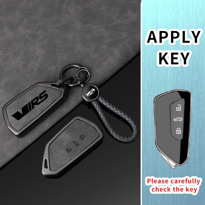 Autoschlüsselhülle aus Zinklegierung für Skoda VRS Octavia Kamiq Kodiaq Karoq RS Superb Fabia Rapid Key Protection Cover Zubehör