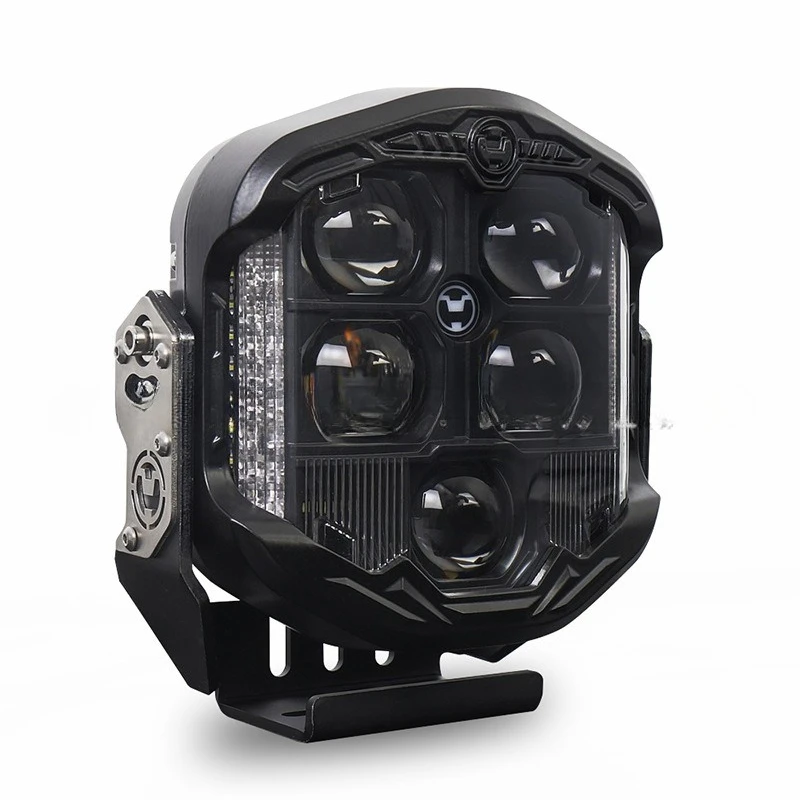 Luz de trabalho LED para carro para Jeep Wrangler Tank 300 modificada luz de teto com barra frontal de 7 polegadas