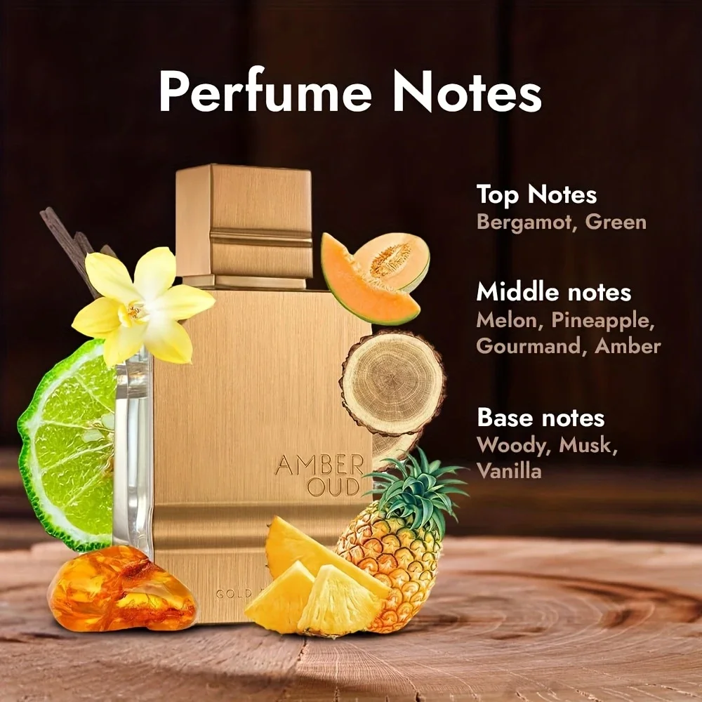 

Amber Oud Gold Edition Extrait de Parfum: Elegant Gold Design, Intense Oud & Spicy Notes for Men