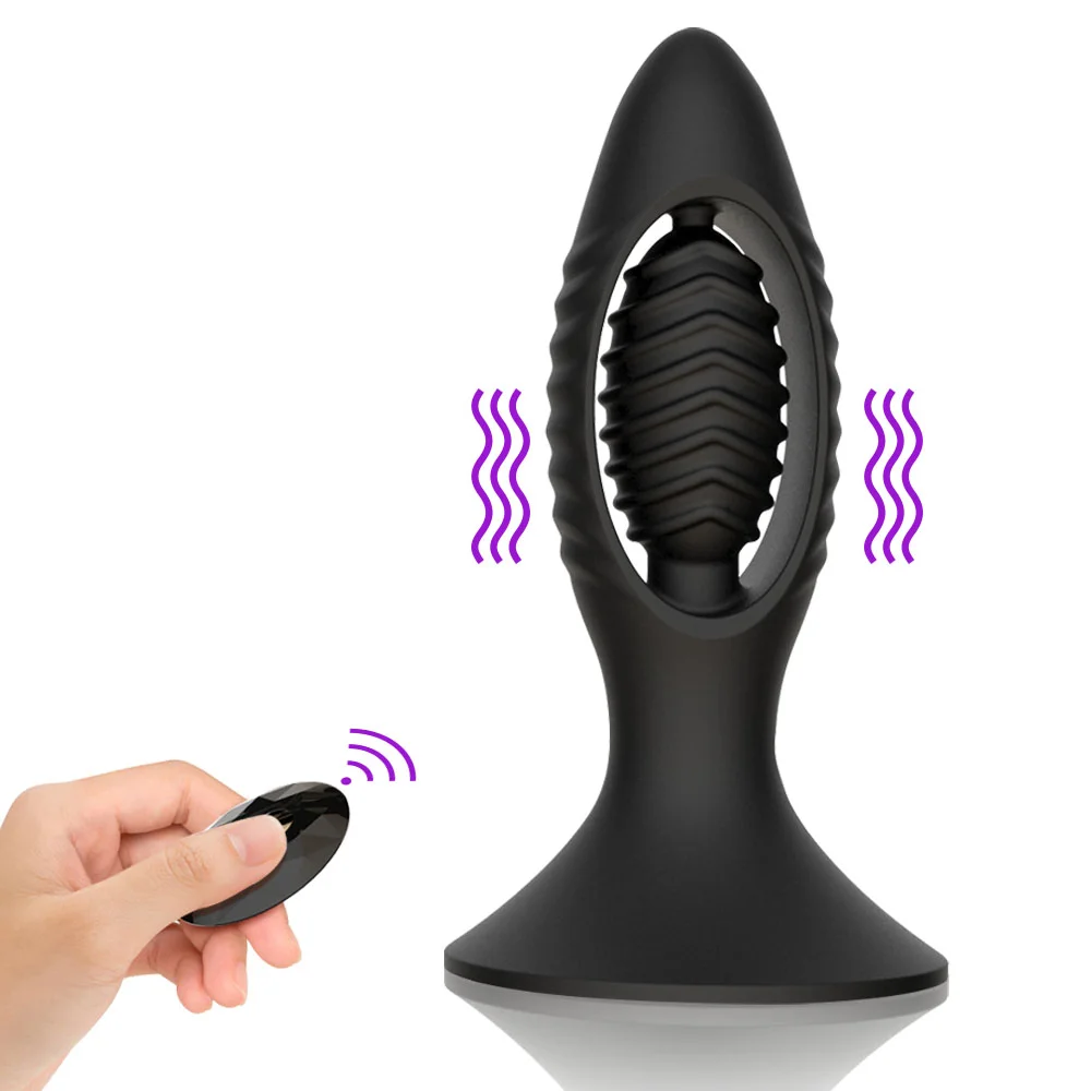 Gratis Schip Afstandsbediening Seksspeeltjes Goederen Voor Gay Anale Plug Wearable Vibrator Prostaat Massager Met Draadloze Ass Dilatator Anale