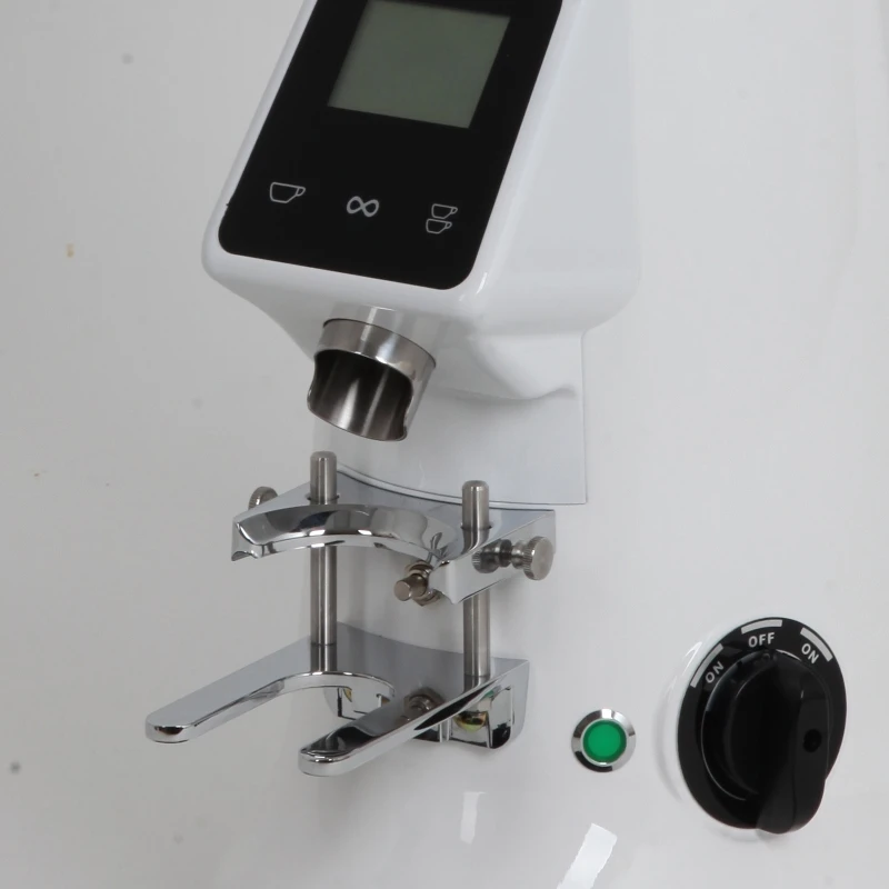 New Barista Automatic Coffee Bean Grinder Machine Commercial Electric Coffee Grinders Coffee Grinding 64mm Burr RCM-600AD