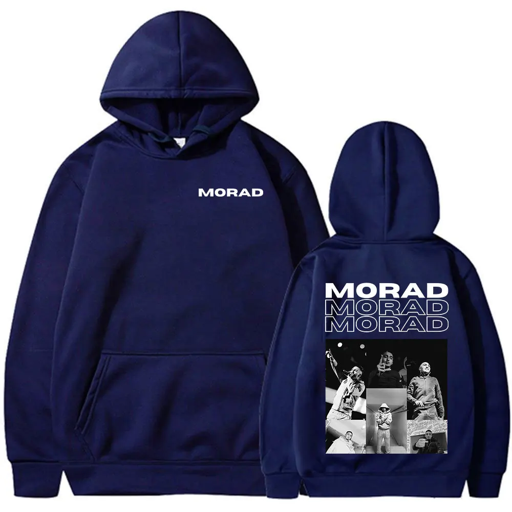 Neuer Rapper Morad MDLR Tour Grafik-Hoodie Unisex Herren Damen Sweatshirt Vintage Pullover Langarm Fan-Geschenk Lässiger Kapuzenpullover – Detail 13
