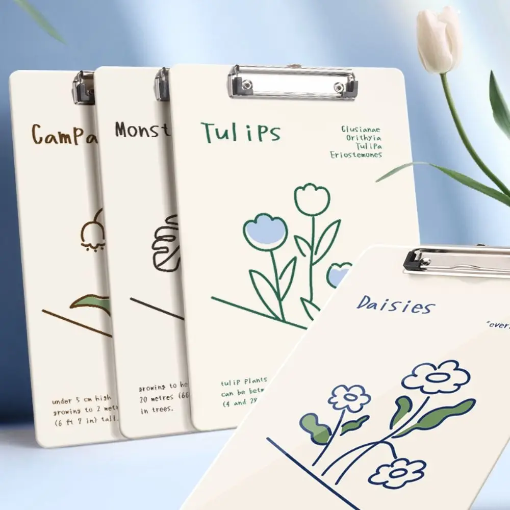 Signature Board A4 File Folder Board Clamp With Low Profile Gold Clip Document Folder Drawing Writing Clipboard