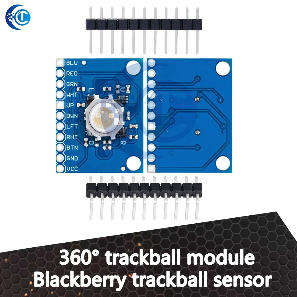 BlackBerry Trackball Sensor Mouse Trackball Hall Effect Sensor 360°Trackball Module