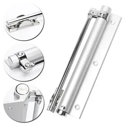 Adjustable Door Closer Aluminum Alloy Automatic Spring Soft Close Fire-proof Heavy Duty Hardware WF