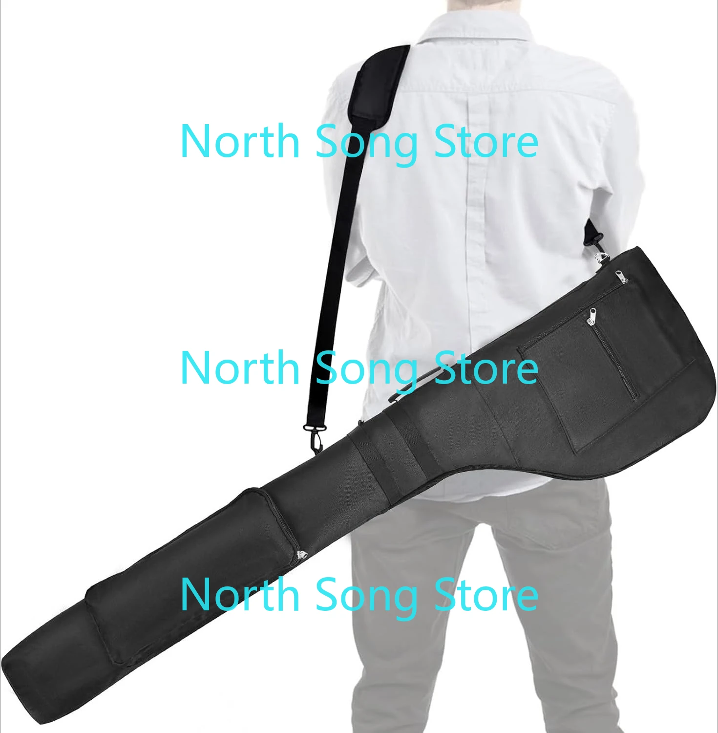 

Golf Bag, Golf Travel Bag Foldable & Adjustable, Carry Bag Holds A Full Set of Clubs for 8-10 Golf Clubs for Men, Women