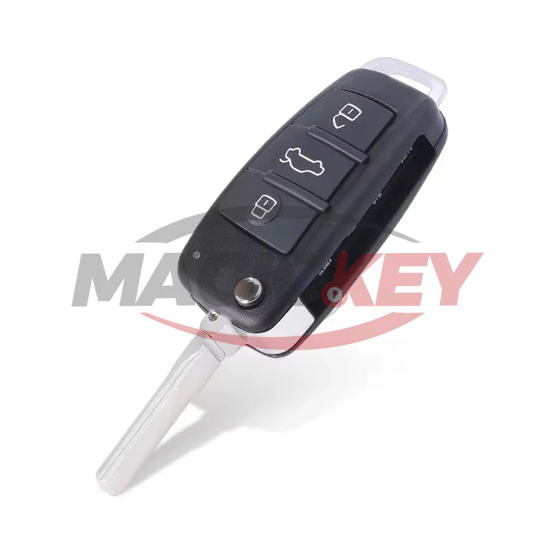 MAGICKEY 8V0837220D 8V0837220 Remote Fob Flip Smart Key MQB 48 Chip 434MHZ For AUDI A3 S3 2012 2013 2014 2015 2016 2017 2019 view 2