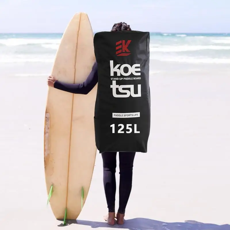 125L Paddleboard Backpack For Inflatable Paddleboard SUPStand Up Board Carrying Bag Sap SUPBoard Foam Padded Shoulder Backpack