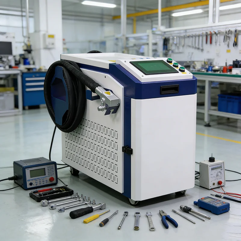 

1500W Pulsed Laser Cleaner Machine for Rust Paint Oil Removal, Industrial Metal Laser Cleaning Equipment, New Tech Upgrade