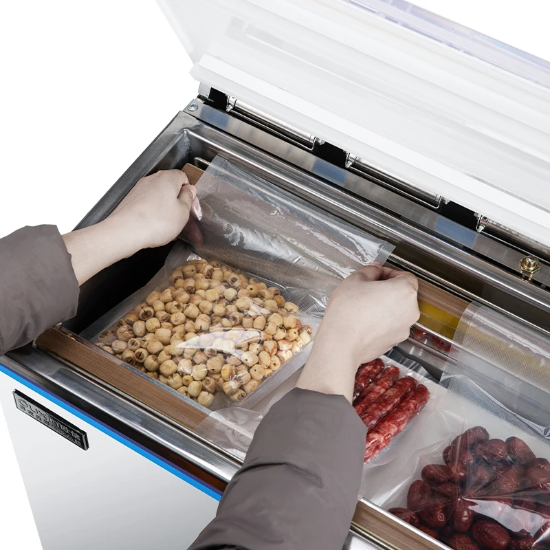 OX-660GY Electric Vertical Single Chamber Food Vacuum Sealer Packaging Machine Packing Machine