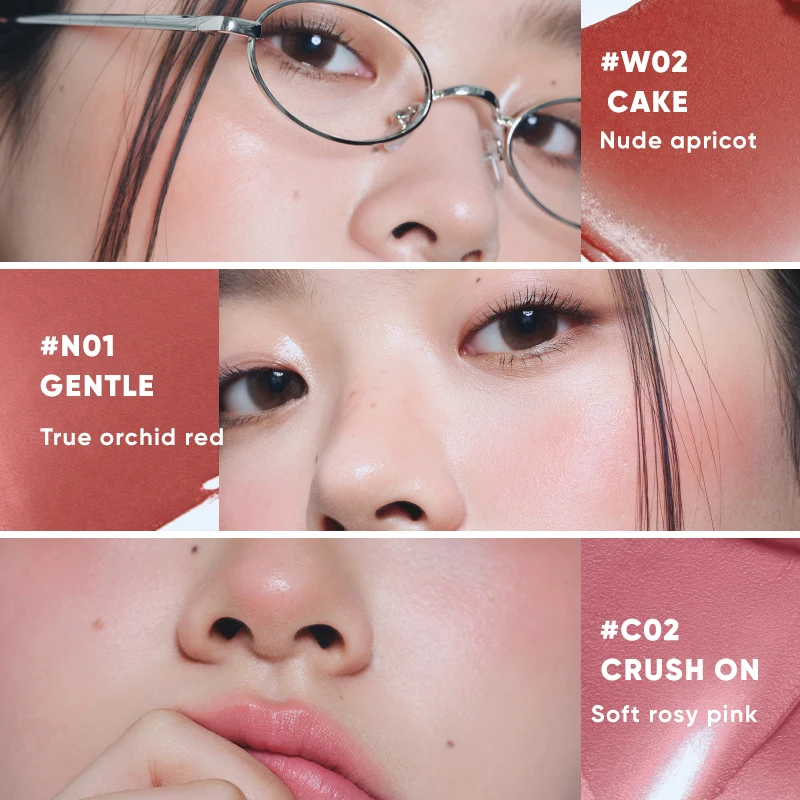 Judydoll Hydrating Essence Multi Balm, Blush Stick, Lip Tint, Creamy Texture, Lightweight, Blendable, Natural Glow, Moisturizing