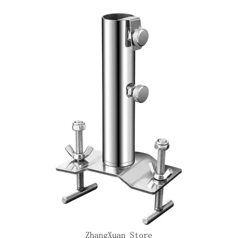 Mehrzweck-Stahlspikes-Basishalterung für große Ausleger-Offset-Regenschirme 3XUF – Detail 3