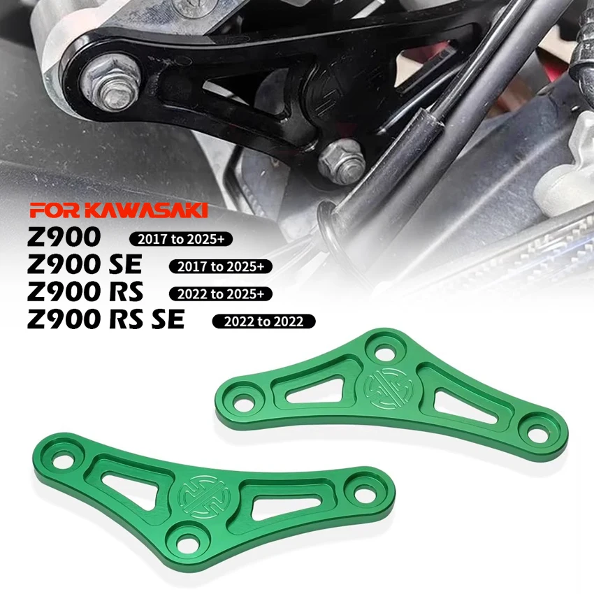 

For Kawasaki Z900 SE Z900RS Z1000 2017-2025 Motorcycle 30MM Height Regulator-Lowering Motorcycle Rear Shock Link Accessories